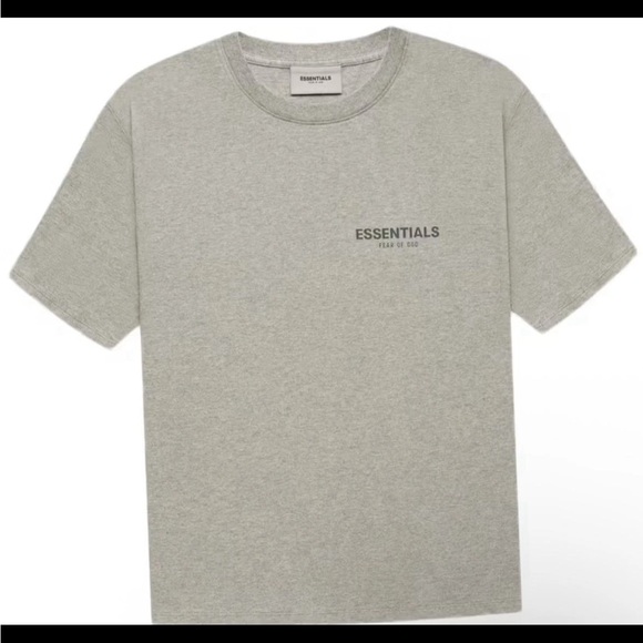 Essentials Fear of God Dark Oatmeal Tee Size XL NWT - Picture 1 of 2